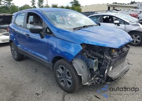 2019 Ford Ecosport S z USA, uszkodzony, nr VIN MAJ3S2FEXKC308449